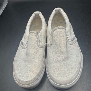 Vans UV Glitter Color Change Classic Slip On Kids US Size 11 Summer School